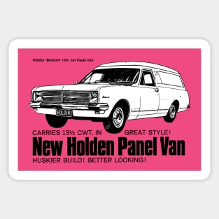 HOLDEN PANEL VAN - advert Sticker